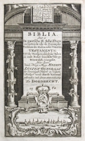 Biblia (1762) Titelgravure