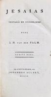 Jesaja-VdPalm (1805) - 1+