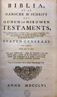 Jehovahbijbel (1756) Titel