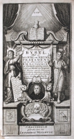 Lutherbijbel (1750) Titelgravure