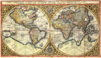 2. Plancius-maps (1590) 1e staat