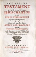 3. NT-De Witte (1696)