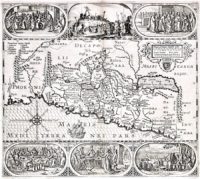 5. Hartgers-maps (1653) Rondreis Jezus