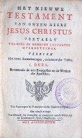 Nieuwe Testament door Verhulst, Philippus Laurentius